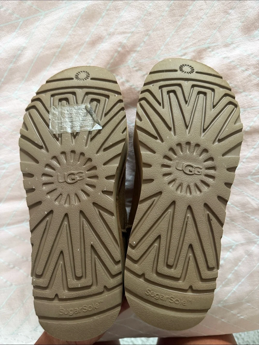 UGG chestnut suede